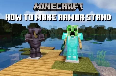 How To Make Armor Stand In Minecraft Java And Bedrock Guide 2023 ️