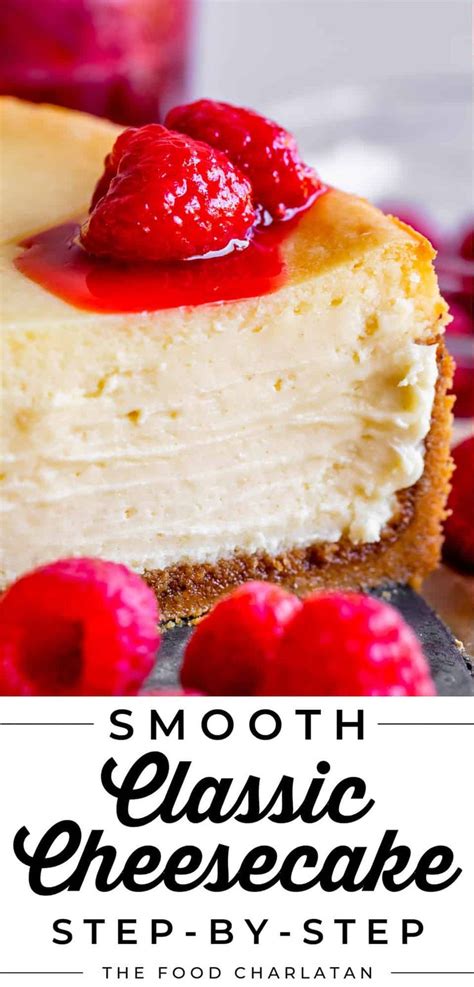 The Best Classic Cheesecake Recipe From The Food Charlatan Recipe