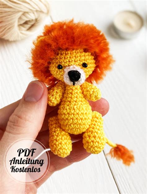 Löwe Aley Häkeln PDF Amigurumi Kostenlos