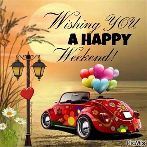 10 Beautiful Happy Weekend Greetings