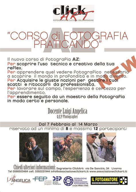 Corso Di Fotografia Praticando Livorno Notiziario Regione Toscana