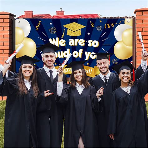 Buy Large Graduation Background Banner We Are So Proud Of You Banner