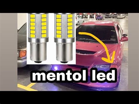 Tukar Mentol Signal Proton Wira Kepada Mentol Led Wevo Youtube