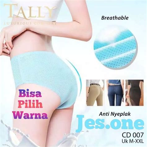 Jual Tally Cd Celana Dalam Wanita Seamless Berpori Tanpa Jahitan Sz