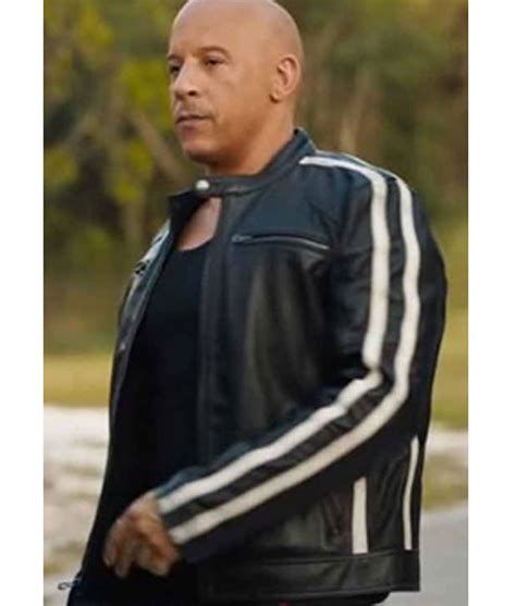 Vin Diesel F9 Leather Jacket | Dominic Toretto Jacket - Jackets Expert