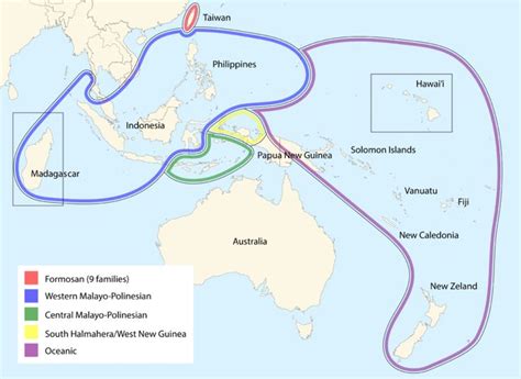 Austronesian family - Austronesian languages - Wikipedia | Language map ...