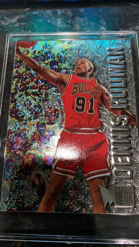 Dennis Rodman Ungraded Fleer Metal