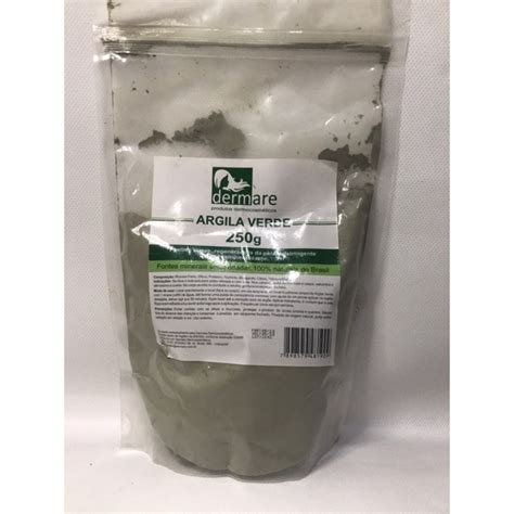 Kit Argila Branca Verde E Dolomita De 250g Cada Shopee Brasil