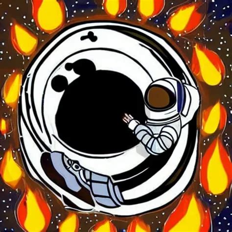 Astronaut Being Nto A Black Hole Stable Diffusion Openart