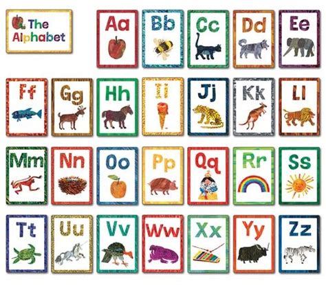 Grade Pk 2 World Of Eric Carle Alphabet Bulletin Board Set Eric Carle Classroom Theme Eric