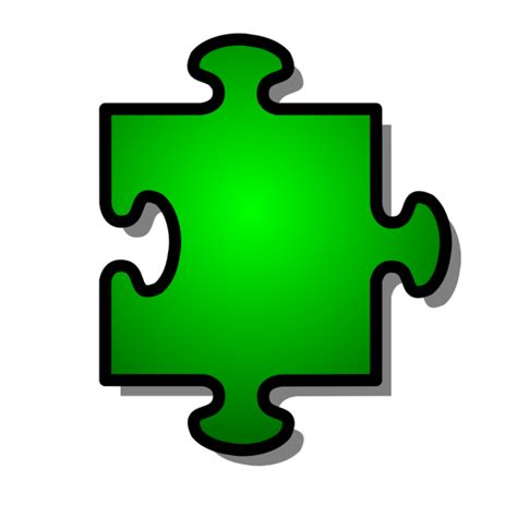 Jigsaw Green Puzzle Piece PNG, SVG Clip art for Web - Download Clip Art ...