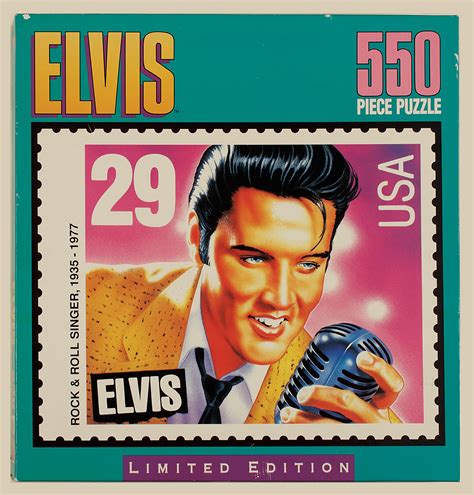 Lot Detail Elvis Presley Original Limited Edition Jigsaw Puzzle