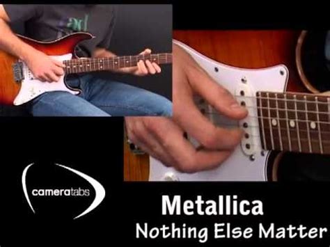 Apprendre Jouer Nothing Else Matter De Metallica La Guitare