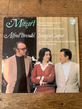 Wolfgang Amadeus Mozart Alfred Brendel Imogen Cooper Sir Neville