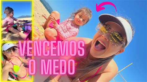 Veja Como Foi Ir Na Praia Sozinha Beb Vencemos O Medo Vlog