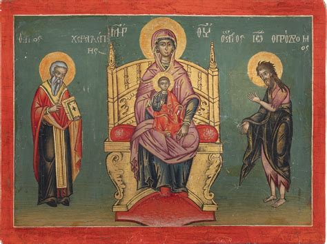 Art Icons From The Orthodox World Grosse Ikone Mit Der