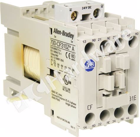 Plc Hardware Allen Bradley Cf Zj Mcs Cf Iec Control Relay P