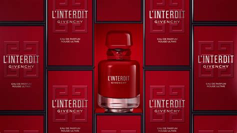 Givenchy L Interdit Rouge Ultime Eau de Parfum Novas fragrâncias