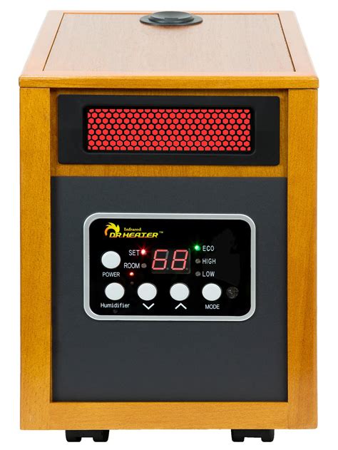 Dr. Infrared Heater DR-968H Portable Space Heater with Humidifier, 150