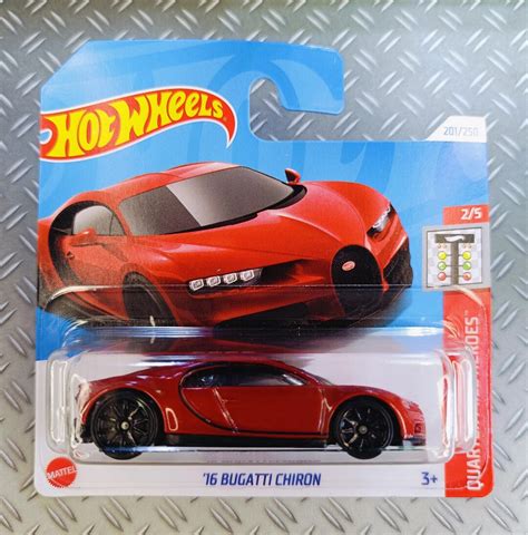 Hot Wheels Bugatti Chiron Rare Miniature Collectible Model Gift Idea