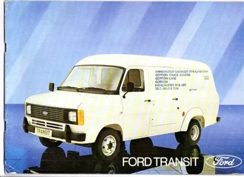 Ford Transit Brochure 1981 £150 Picclick Uk