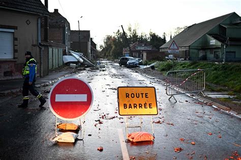 Tornado And Severe Storms In Northern France Houses Razed To The