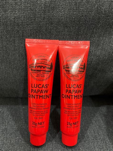 Lucas Papaw Ointment G Sold Per Pc Original Made In Australia