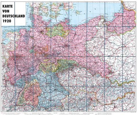 Historische Karte Deutschland Gerollt Verlag Rockstuhl