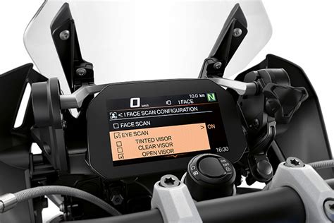 BMW IFace The Worlds First Motorcycle Face And Eye Recognition