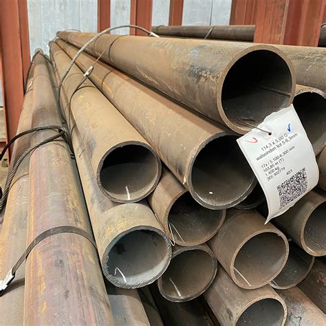 Longitudinally Welded Steel Pipes Ø 1143 X 5 Mm Solines