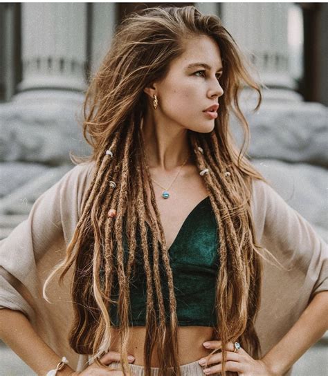 Partial Dreads Boho Dreadlocks Dreadlocks Girl Dread Hairstyles