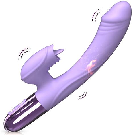 Amazon G Spot Rabbit Vibrator Anal Dildo Vibratorswith Licking Powerful Vibration