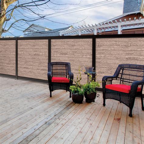 Freedom Artisan Matte Black Aluminum Privacy Fence Panel Exterior Decor Home And Garden Gardens