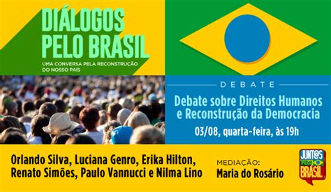 Diálogos pelo Brasil Direitos humanos e a reconstrução da democracia