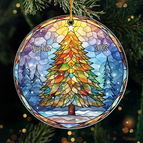 Amazon Pawfect House Acrylic Christmas Ornaments In Stained Glass