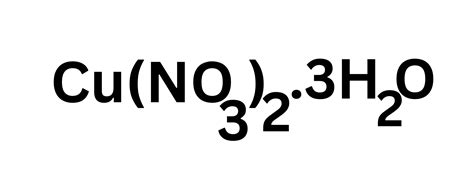 Copper Ii Nitrate Trihydrate 95 Extrapure