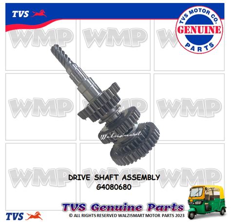 Drive Shaft Assembly G4080680 TVS King Genuine Parts Lazada PH