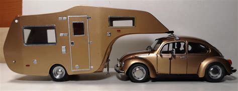 Vw Bug S And The Gooseneck Trailer Model Cars Model Cars