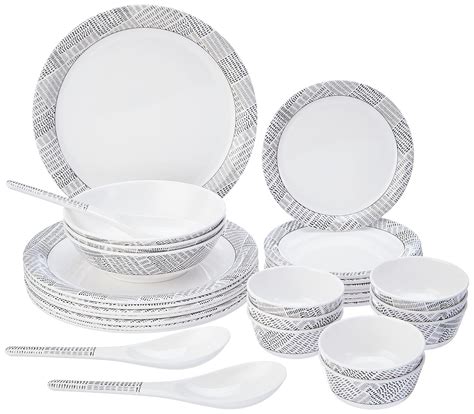 Amazon Brand Solimo Food Grade Melamine Piece Dinner Set