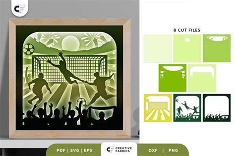 Sports 3d Svg Cut Files For Paper Crafts Creative Fabrica