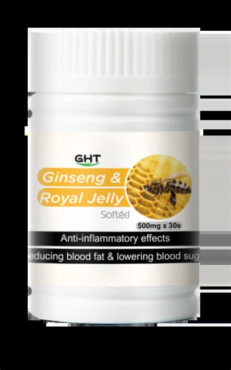 Ginseng And Royal Jelly Softgel Boost Immunity And Enhance Energy Levels