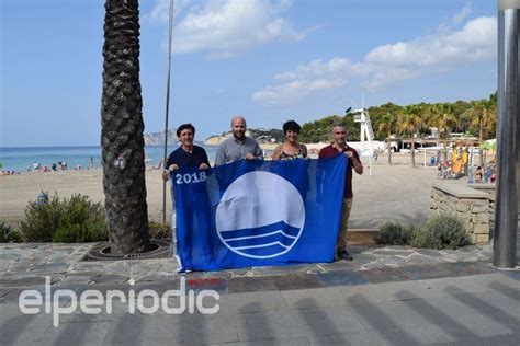 Ya Ondean Las Banderas Azules En Las Playas De Teulada Moraira