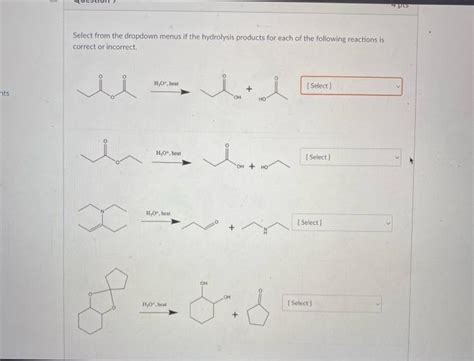 Solved Nts Pts Select From The Dropdown Menus If The Chegg