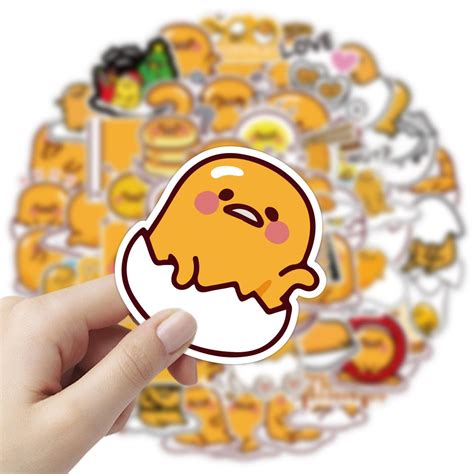 Gudetama Stickers Pack Fuzzy N Chic