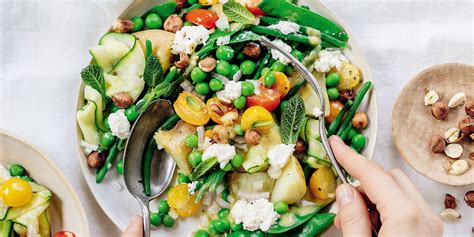 Idées Recettes De Salades De Printemps Marie Claire