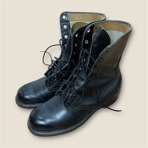 Military Vintage Vietnam Era Combat Boots 1965 USGI 8 REG RARE | Grailed