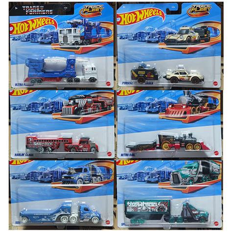 Hot Wheels Set Hot Wheels Hotwheels Transformers Co Brand Tongtianxiao Porsche Model Treler