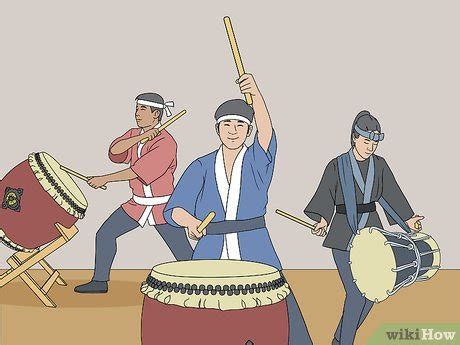 3 Ways To Play Taiko Drums WikiHow Fun