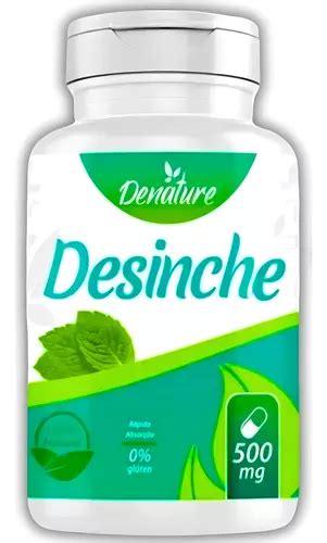 Suplemento Seca Desinche Barriga Denature 500mg 100 Cápsulas