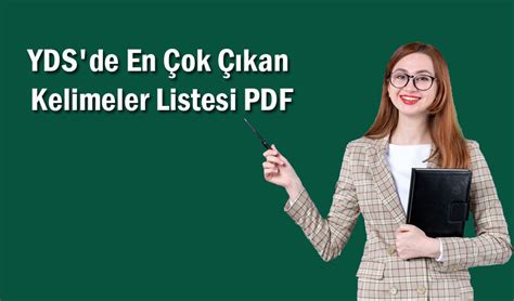 YDSde En Çok Çıkan Kelimeler Listesi PDF İndir Öğrenci Gündemi